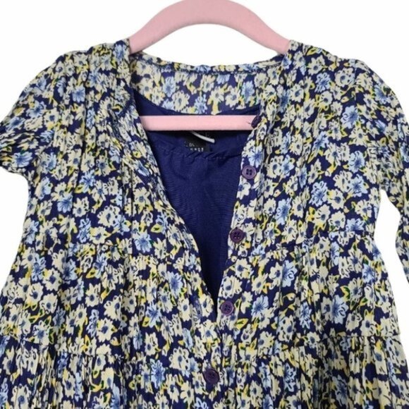 The Children's Place Floral Button Down Dress 18M - Picture 3 of 5